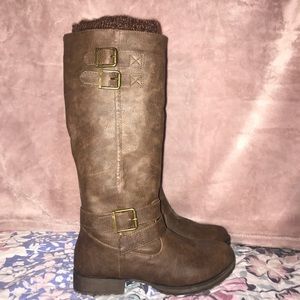 Justfab brown boots